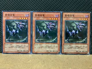 【ぽぽたん】遊戯王 8920 黒曜岩竜 3枚 ノーマル