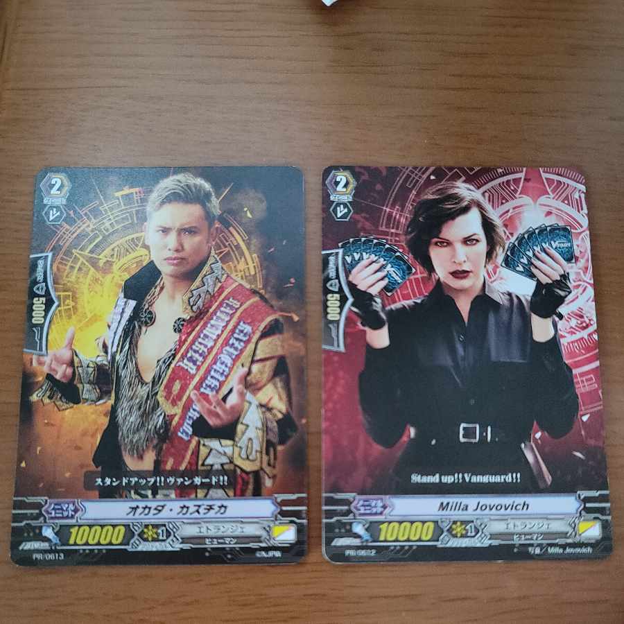 大ヴァンガ祭2017 来場特典PRカード ミラ・ジョヴォヴィッチ ヴァンガード 大ヴァンガ祭2017 来場特典PRカード ミラ・ジョヴォヴィッチ
