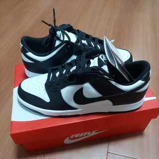 ナイキ ダンク ロー レトロ ホワイト/ブラックホワイト DD1391-100 28cm