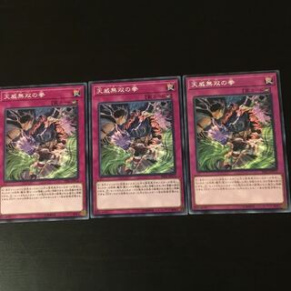 天威無双の拳 3枚