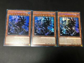 Yu-Gi-Oh Lord of the Heavenly Prison Sikh 3 cards EU version Umi outer version tin can