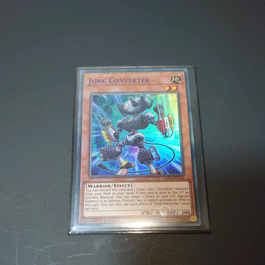 Yu-Gi-Oh Junk Converter Ove Squirrel Ku Snubbull English version