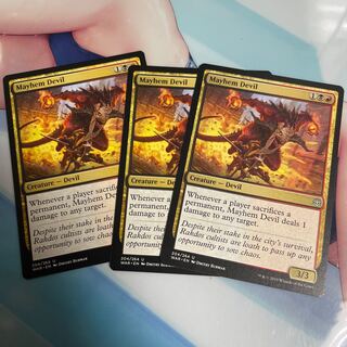 Mayhem Devil English 3 copies