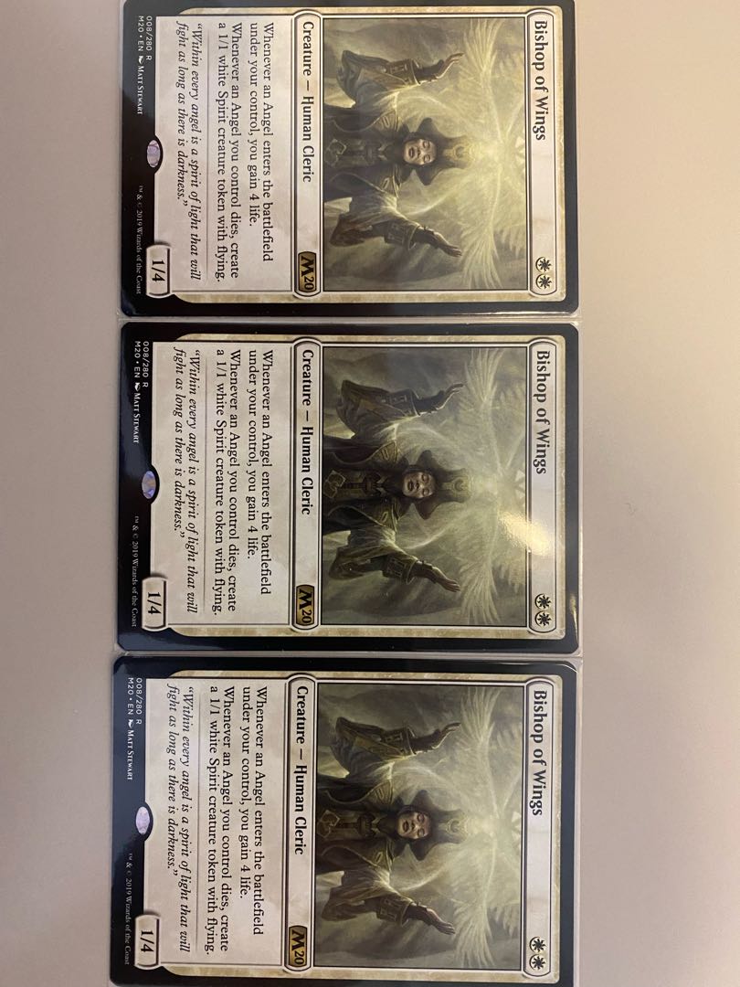 M20,EN] Bishop of Wings/Bishop of Wings [Set of 3