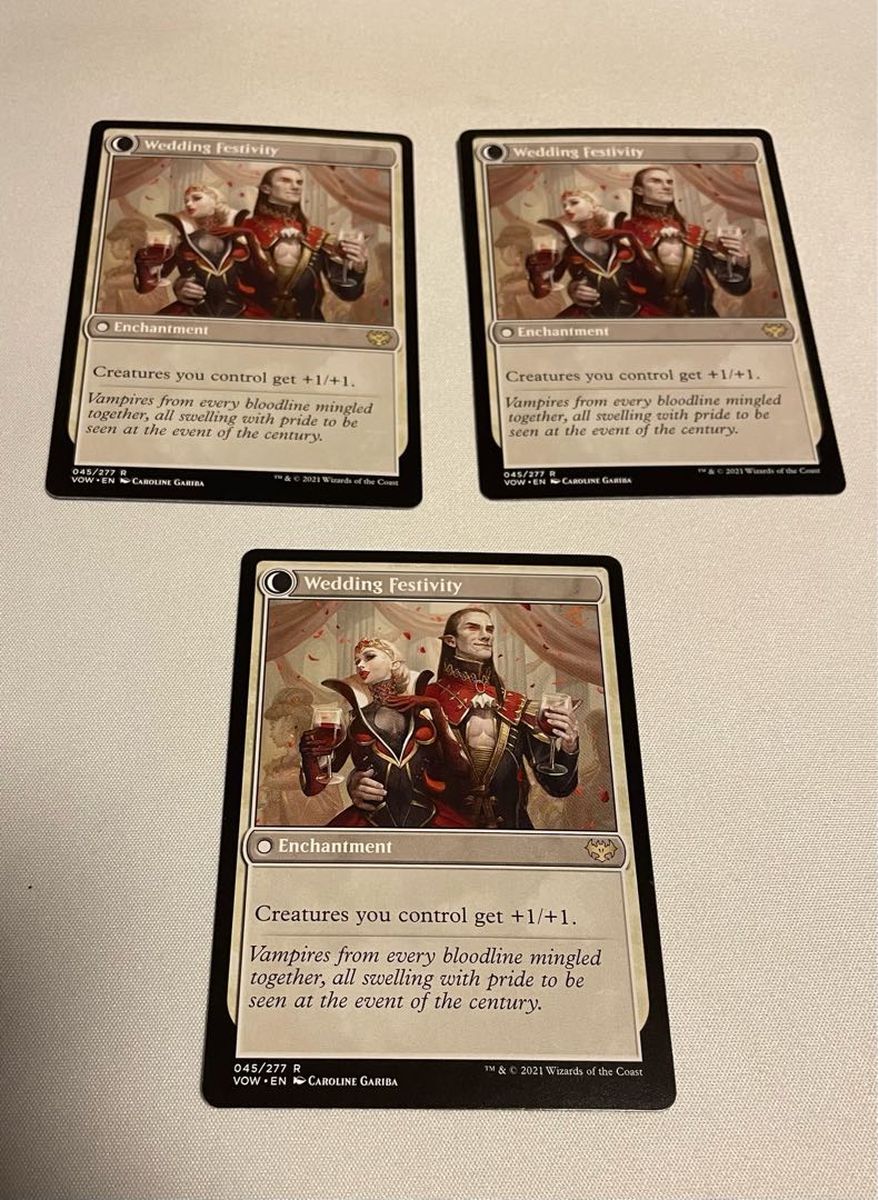 Wedding Announcement English 3-piece set