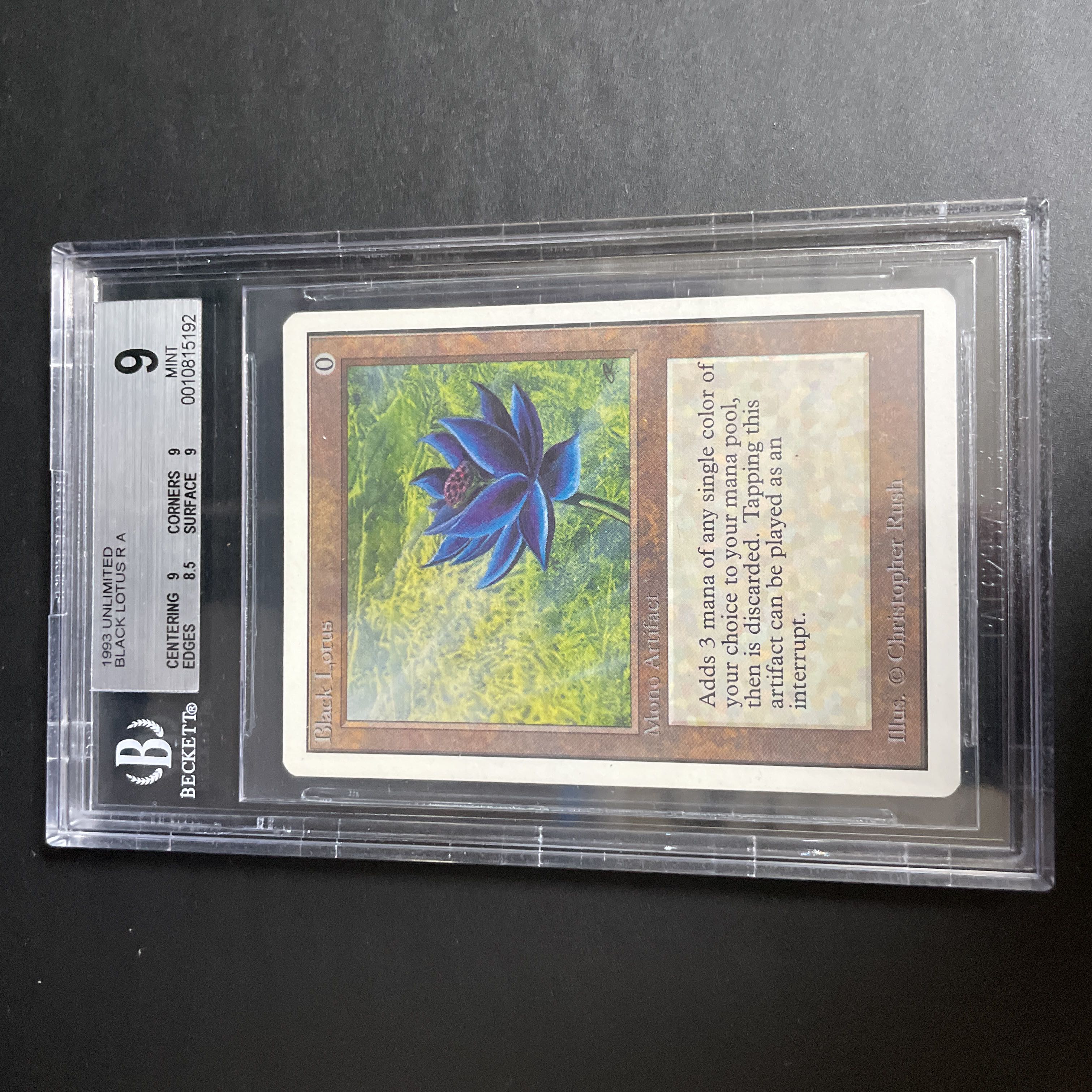 Black Lotus 2ED BGS9