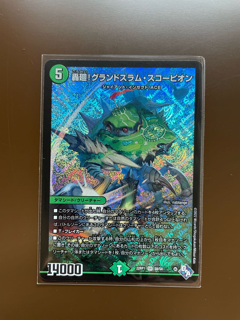 Roaring turn! Grand Slam Scorpion SR S8/S8