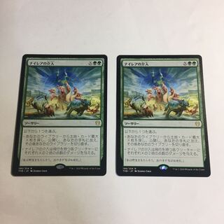 ナイレアの介入　日本語　2枚セット