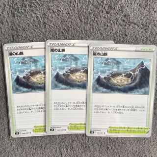 嵐の山脈3枚セット