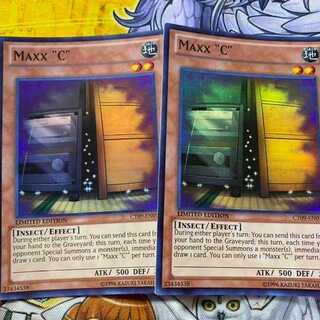 英語スーパー　増殖するＧ　２枚セット　米版　遊戯王　Maxx”C”　手札誘発