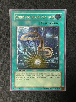 Yu-Gi-Oh Cards for Black Feathers English 1st Relief