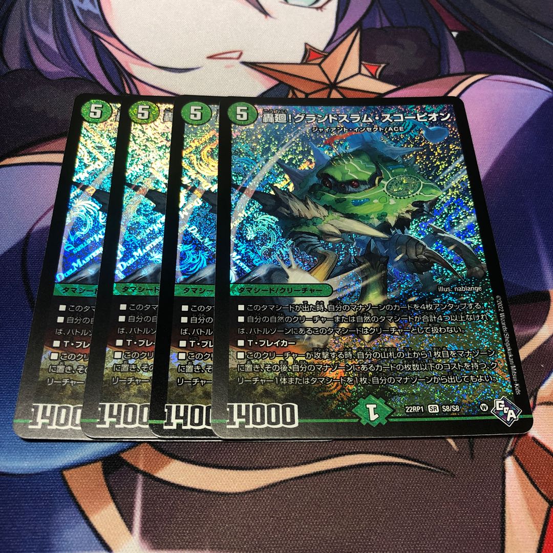 Roaring turn! Grand Slam Scorpion SR S8/S8 Set of 4