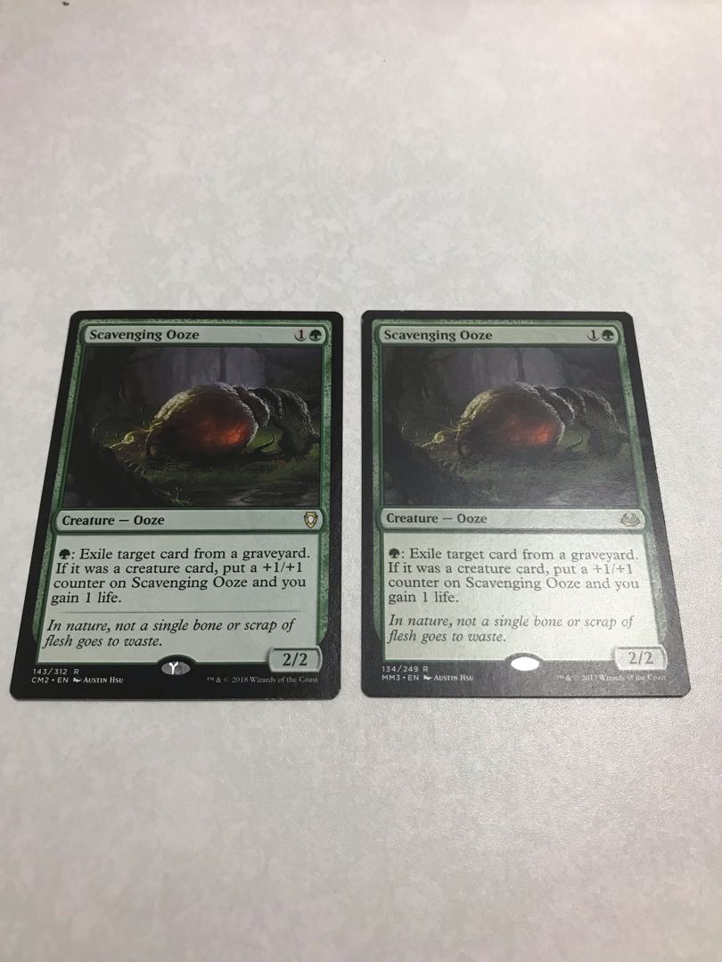 Scavenging Ooze Rare 318/274 English 2-card set