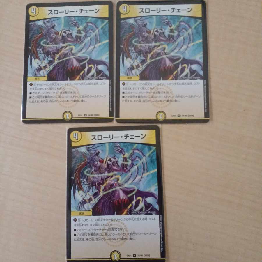 スローリー・チェーン 3枚セット