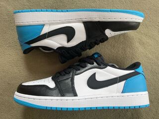 ナイキ エアジョーダン 1 ロー Og "Unc" ユニバーシティ ブルー/ブラックホワイト CZ0790-104 26.5cm