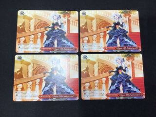 ヴァイスシュヴァルツ　Happy 14th Aniversary!! PR4枚セット