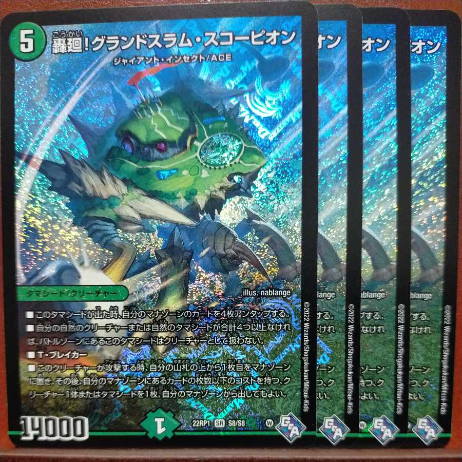 Exclusive goa set discount for Mr. Takashi23 Roar around! Grand Slam Scorpion SR S8/S8