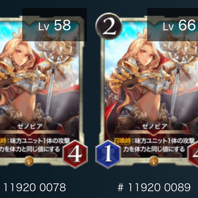 ゼノビア（2枚セット）