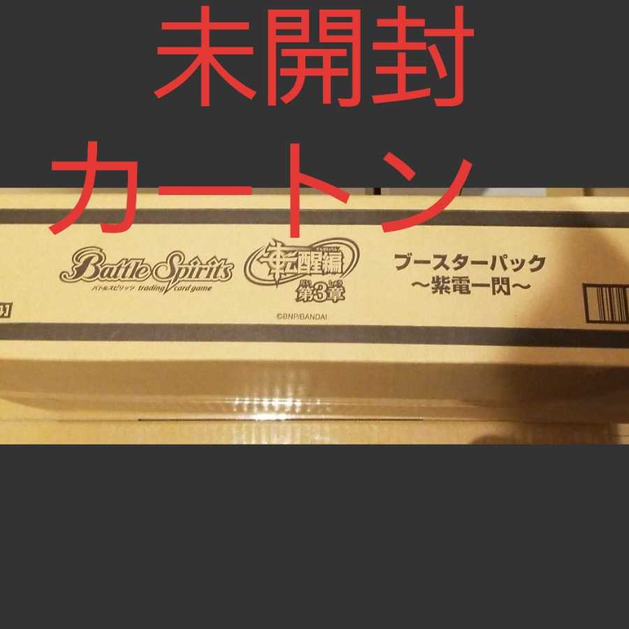 バトルスピリッツ
転醒編 第3章 紫電一閃
ブースターパック [1カートン]