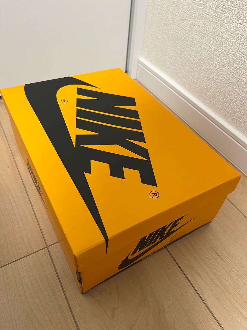 Nike Air Jordan 1 Retro High Og "Yellow Toe" Black/Taxi HoWight 555088-711 27cm