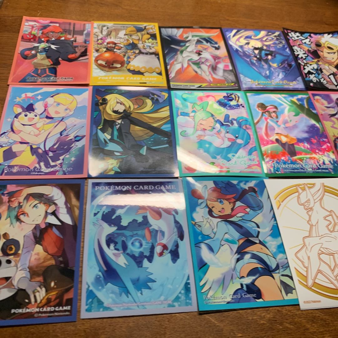 Set of 26 Pokemon sleeves