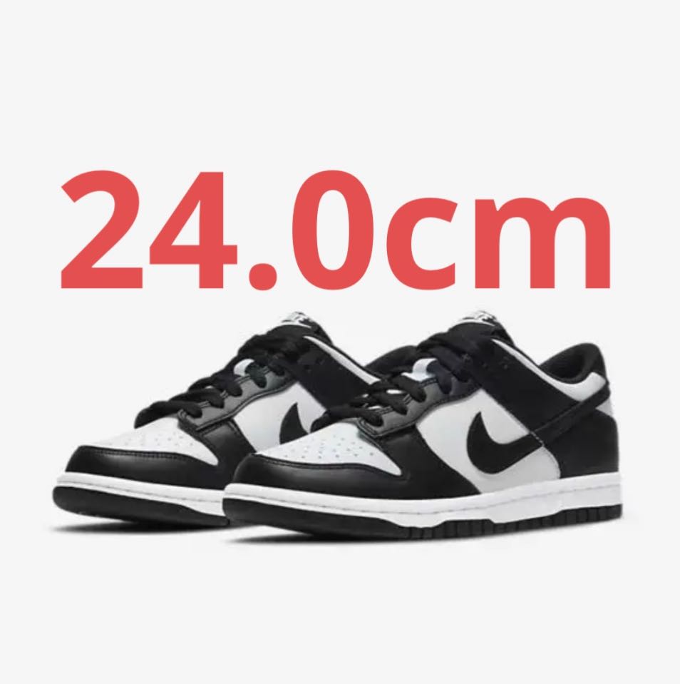 Nike Women's Dunk Low "Ho Wight/Black" Ho Wight/Black/Ho Wight DD1503-101 24cm