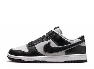Nike Dunk Low Chenille Swoosh "Black Grey" ナイキ ダンク ロー シェニール スウッシュ "ブラック グレー" 26.5cm 26.5cm