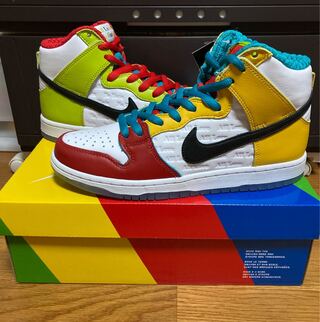 froSkate × Nike SB Dunk High "All Love" ナイキ　エスビー　オールラブ 26.5cm