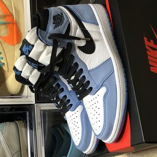 NIKE AIR JORDAN 1 HIGH OG ユニバーシティブルー US9 27cm