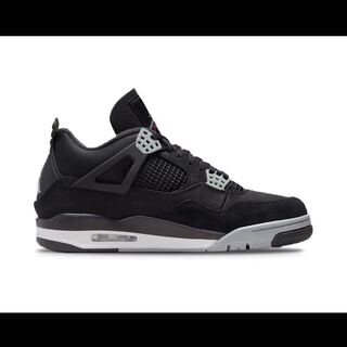 Nike Air Jordan 4 SE Black and Light Steel 28cm