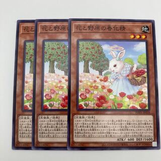 花と野原の春化精 ノーマル JP018 3枚