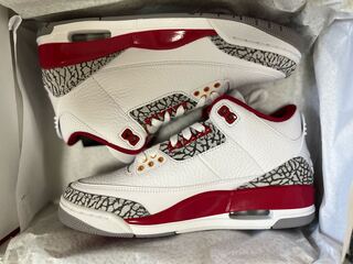 Nike Air Jordan 3 Cardinal Red 25cm