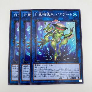 計量機塊カッパスケール　ノーマル　3枚