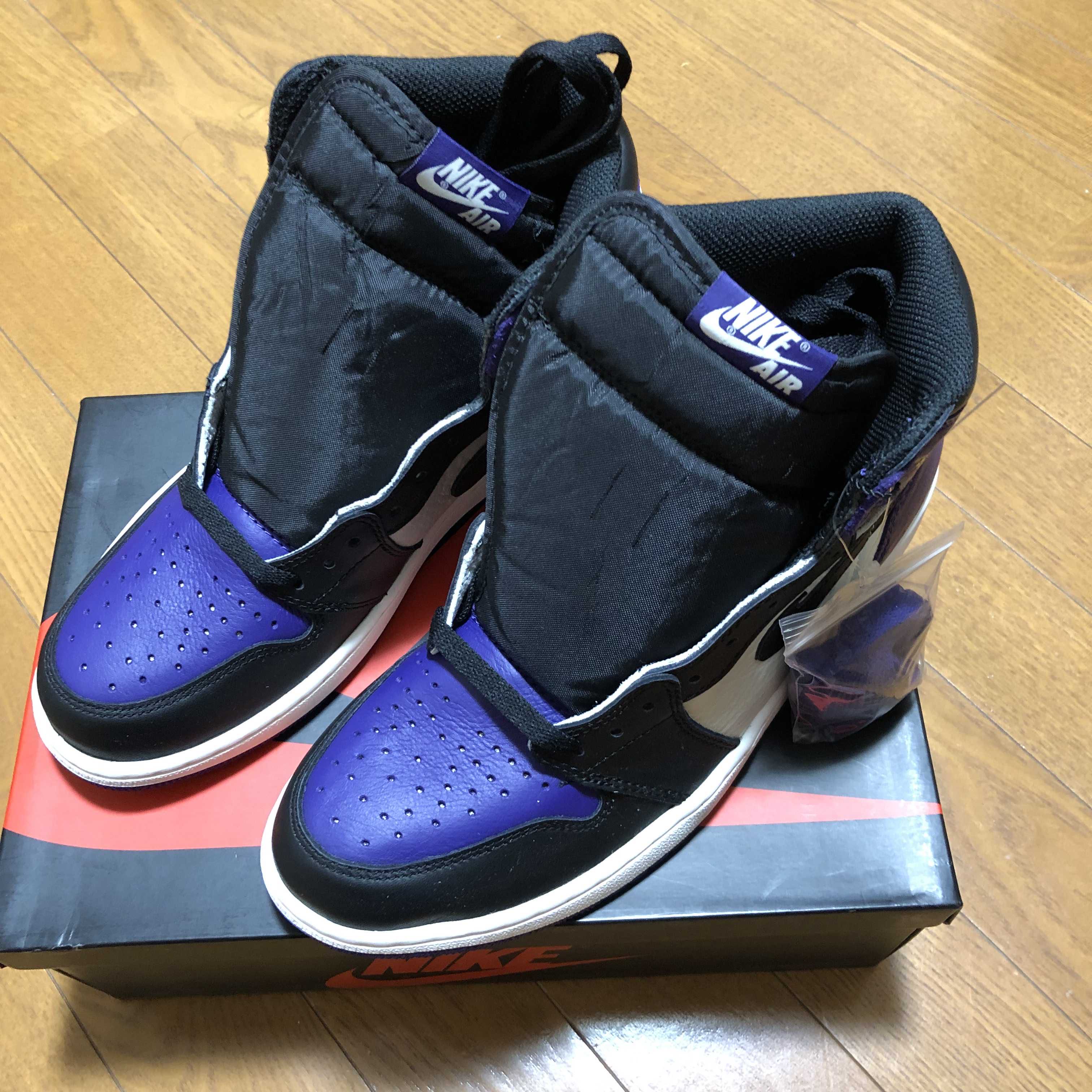 Nike Air Jordan 1 Retro High OG Court Purple 27.5cm