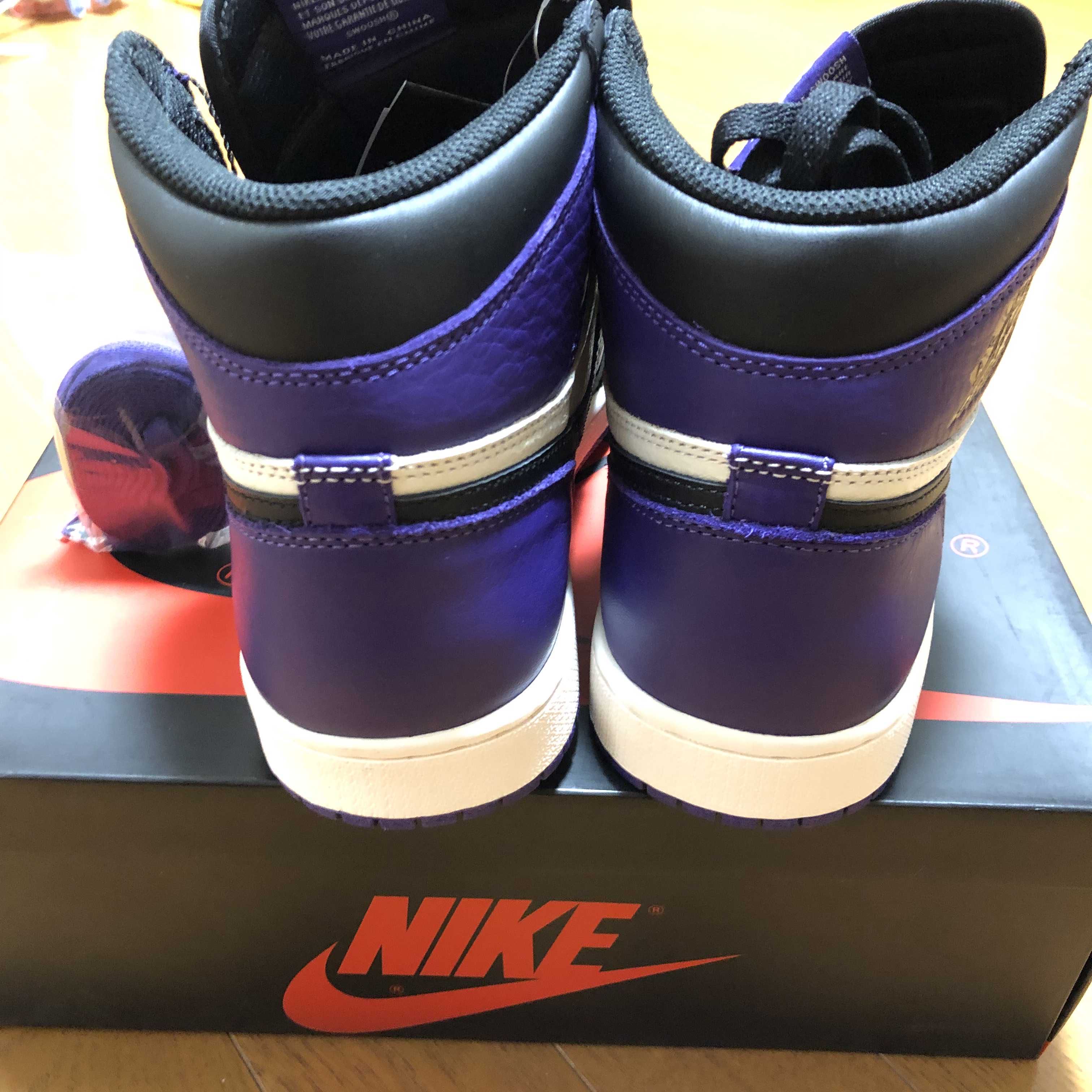 Nike Air Jordan 1 Retro High OG Court Purple 27.5cm