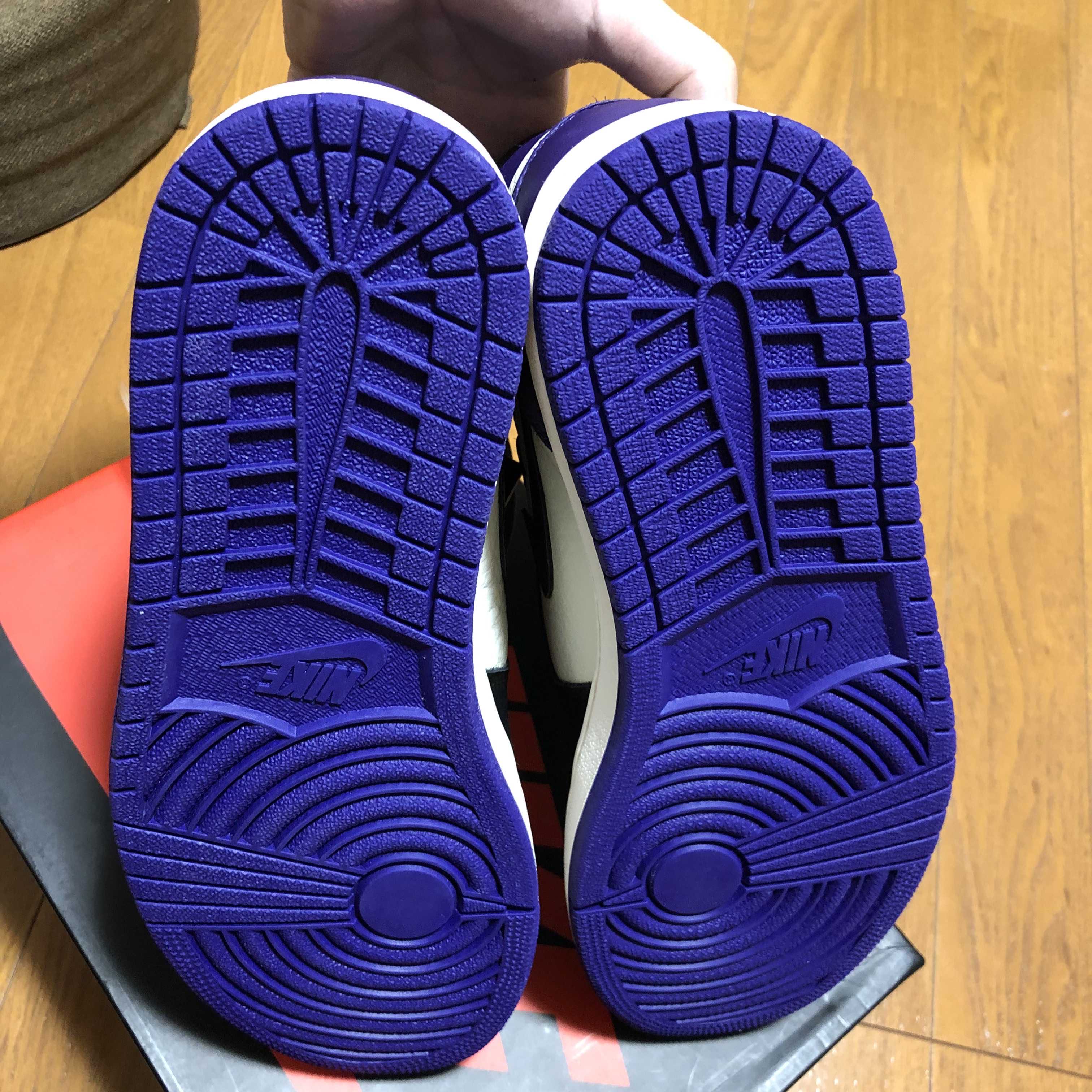 Nike Air Jordan 1 Retro High OG Court Purple 27.5cm