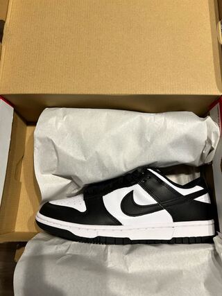 ナイキ ウィメンズ ダンク ロー "ホワイト/ブラック" ホワイト/ブラック/ホワイト DD1503-101 25cm