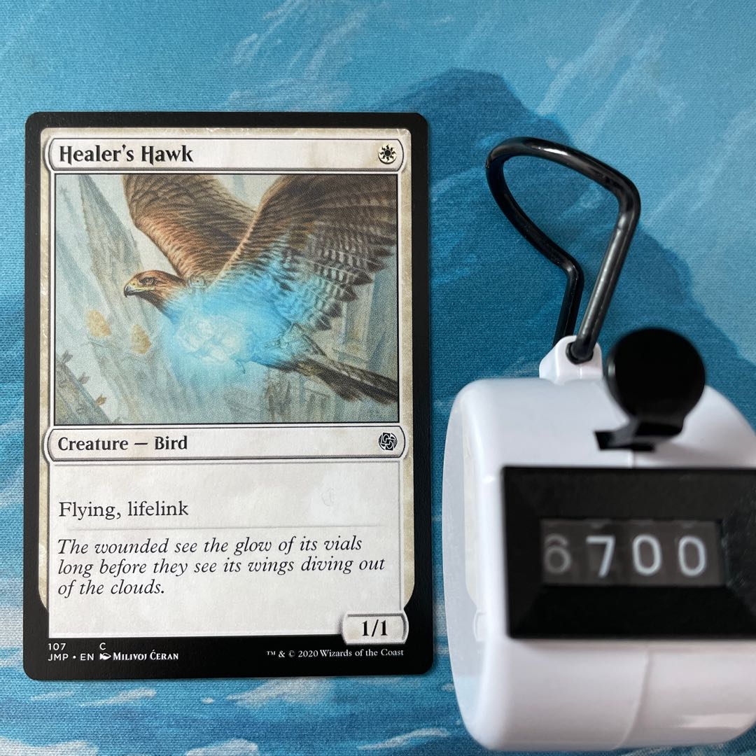 MTG 4-card Healer's Hawk