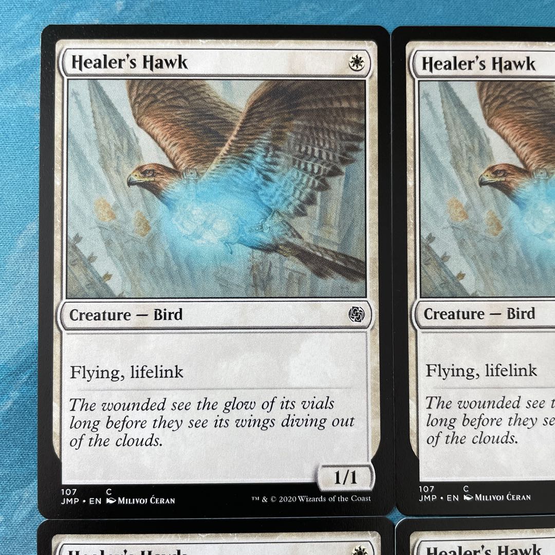 MTG 4-card Healer's Hawk