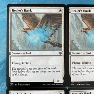MTG 4-card Healer's Hawk