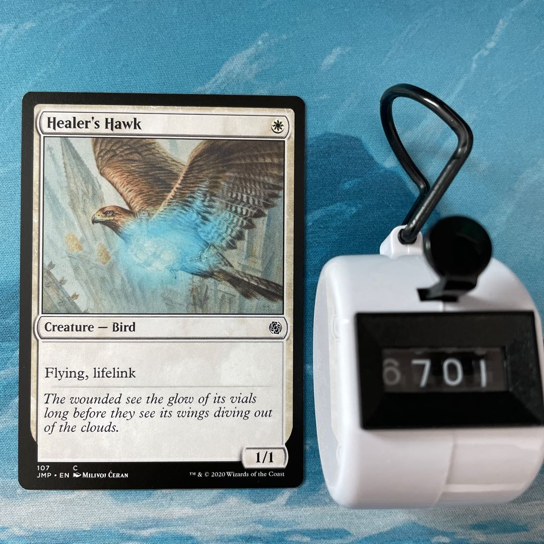 MTG 4-card Healer's Hawk