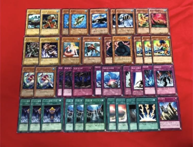 遊戯王 04環境 B地区アトランティスデッキの通販 マンモス