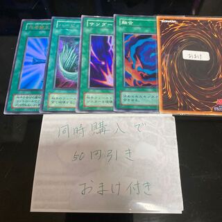 ハーピィの羽根帚 融合　サンダー・ボルト　死者蘇生　2期　20380