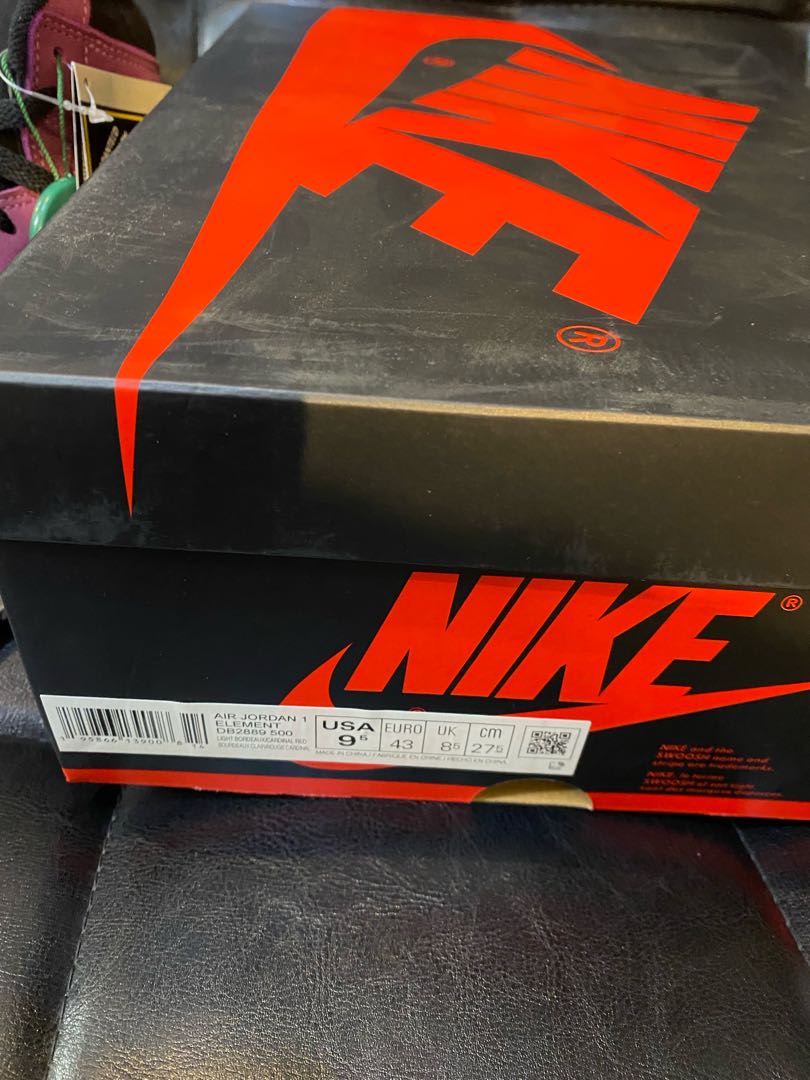 Nike Air Jordan 1 Element GORE-TEX "Berry "27.5 27.5cm