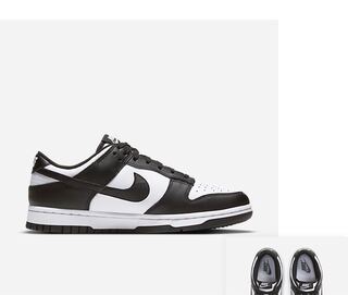 ナイキ ウィメンズ ダンク ロー ホワイト/ブラック" ホワイト/ブラック/ホワイト DD1503-101 24.5cm