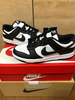 ナイキ ウィメンズ ダンク ロー "ホワイト/ブラック" ホワイト/ブラック/ホワイト DD1503-101 25cm