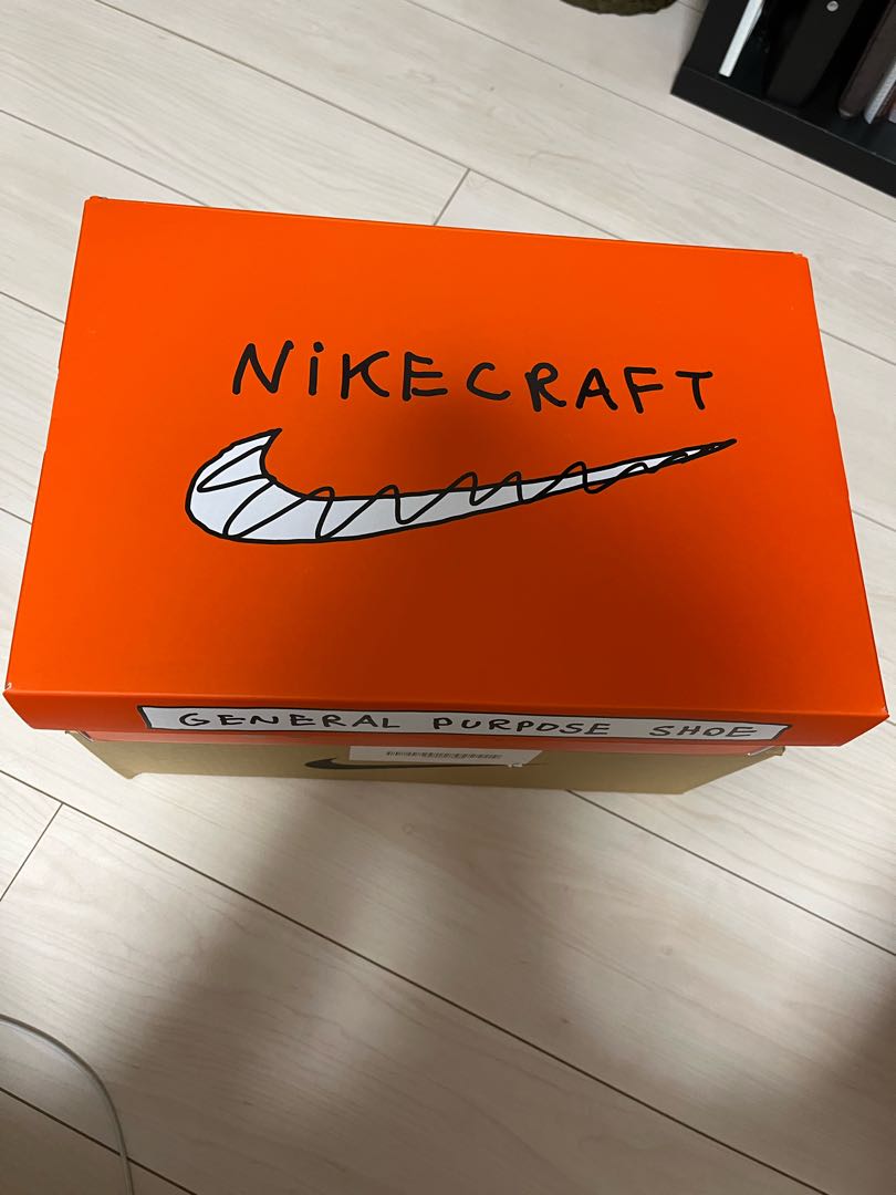 Tom Sachs x Nike Craft Women's General Purpose Shoe "Yellow / Archive" Dark Sulphur/HoWight-Light Cream DA6672-700 27.5cm