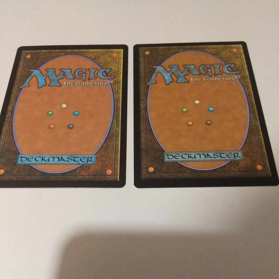 Urza's Saga Japanese Sketch Foil Set of 2 (Used