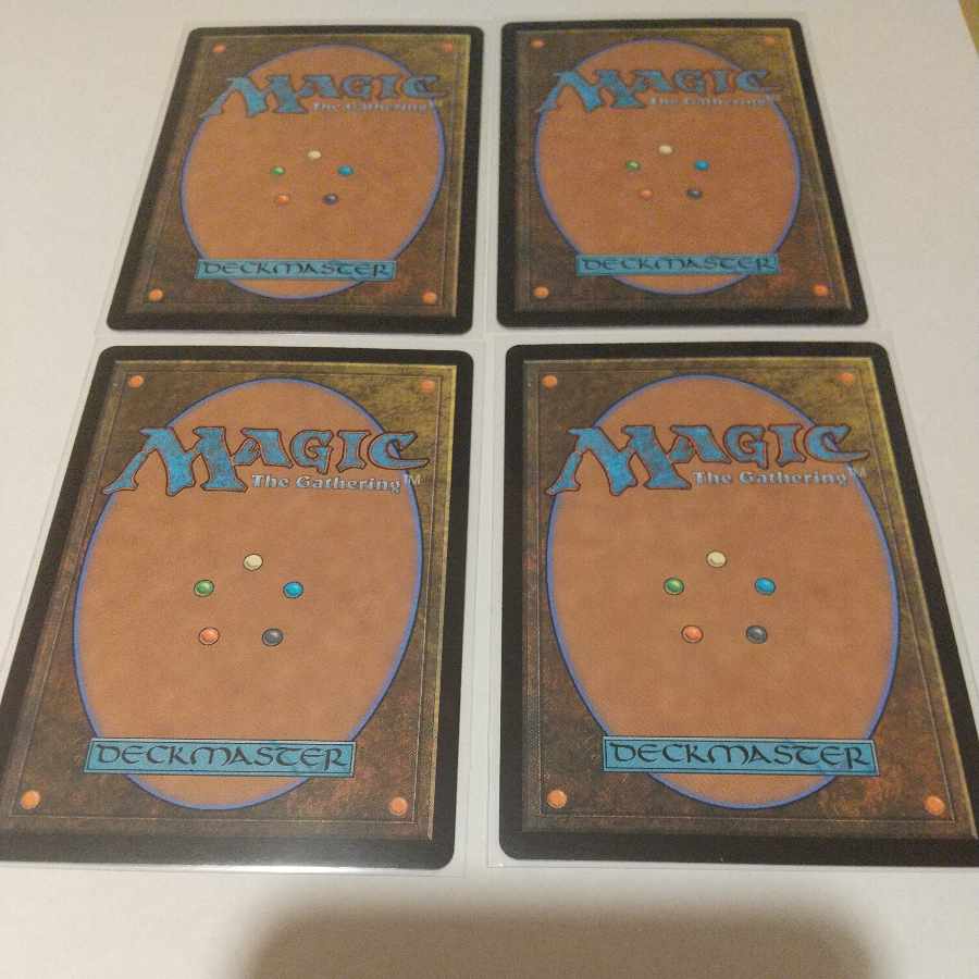 Scalding Tarn Old Frame Japanese 4-card set