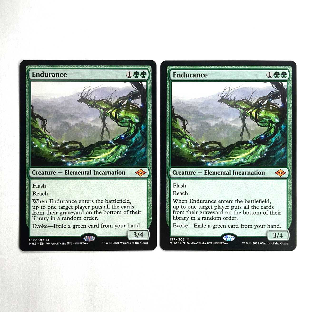 Endurance Mythic Rare 157/303 Modern Horizon 2 English 2 copies